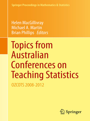 cover image of Topics from Australian Conferences on Teaching Statistics